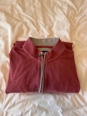 Johnnie-O Quater Zip - Red